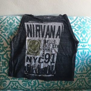 Nirvana tank top
